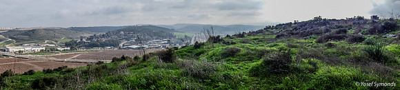 Panorama Fields of Kibbutz Lamed Hey 200216-1