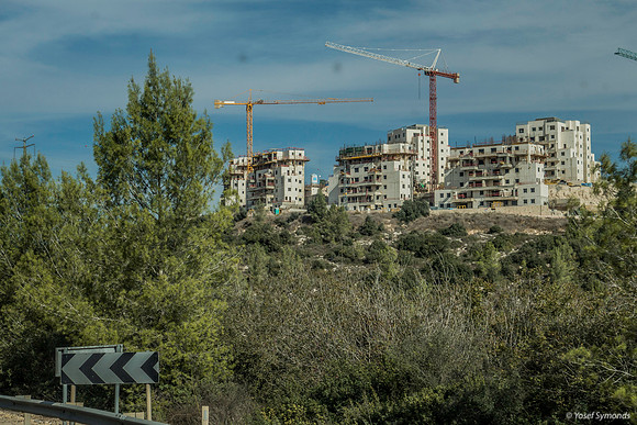 Traveling NE on Route #38 from Tel Azeka to Tel Beit Shemesh 191121-4