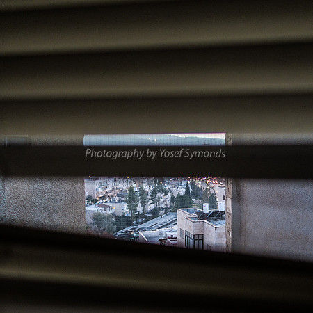 Framed Landscape Through Broken Blind 181225-4