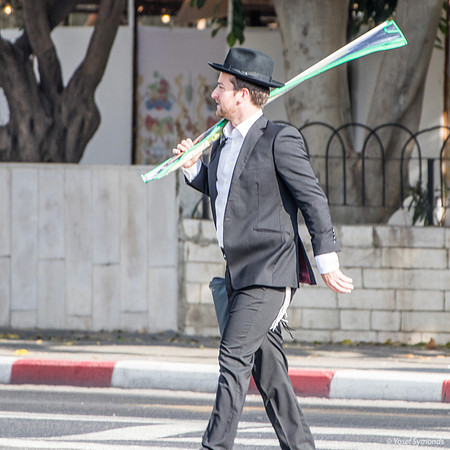Shouldering Arms with Lulav 191015-3