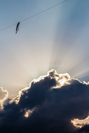 Eruv in Front of Cloud