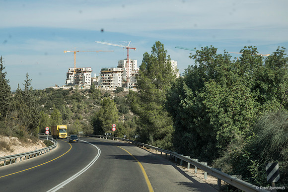Traveling NE on Route #38 from Tel Azeka to Tel Beit Shemesh 191121-2
