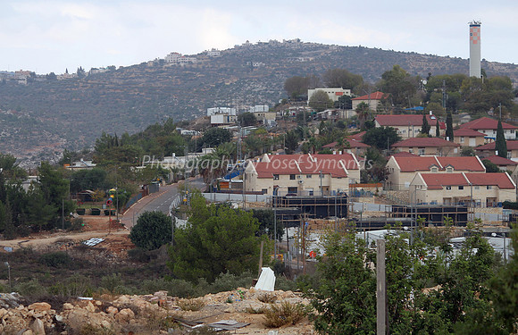 Nachliel Community with Demolition in Foreground
