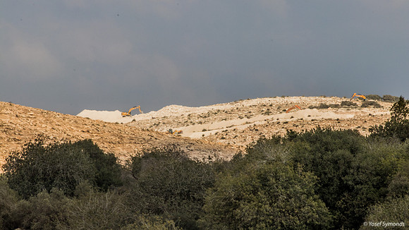Ramat Beit Shemesh Gimmel Construction from West