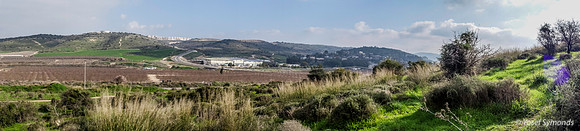 Panorama Fields of Kibbutz Lamed Hey 200216-4
