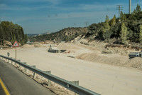 Traveling NE on Route #38 from Tel Azeka to Tel Beit Shemesh 191121-5