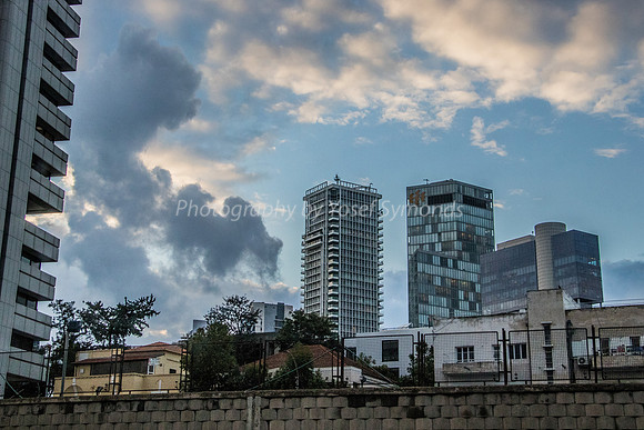 Ominous Clouds Southern Tel Aviv 181220-1